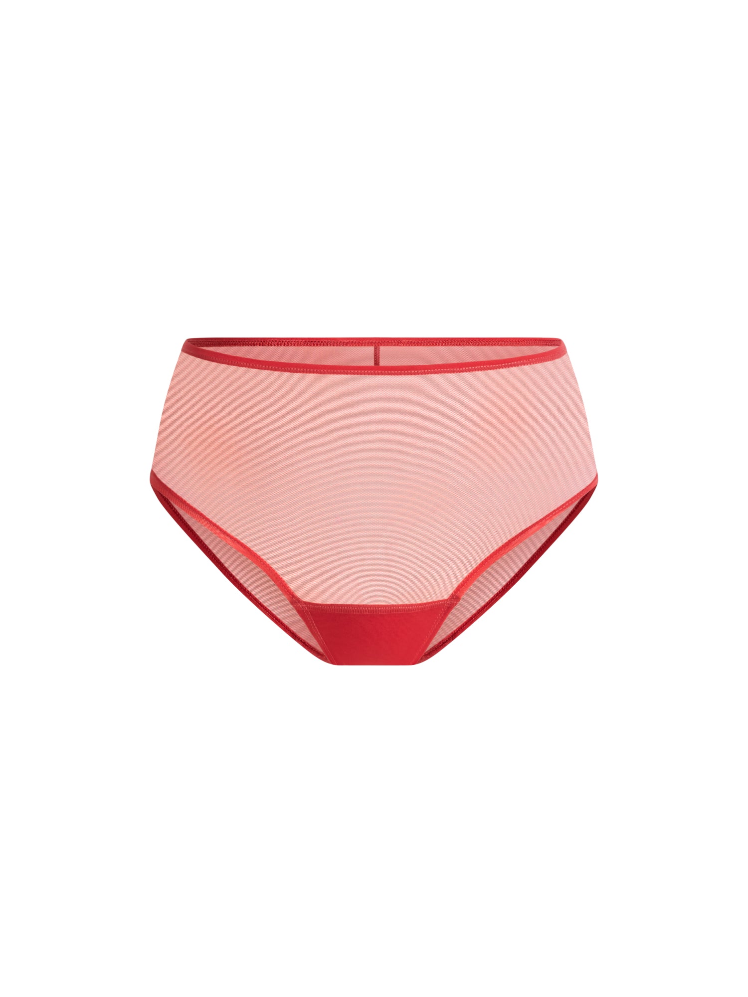 Barely There Hi Waist Brief Moisture Wicking Baked Apple Pink - Image 7