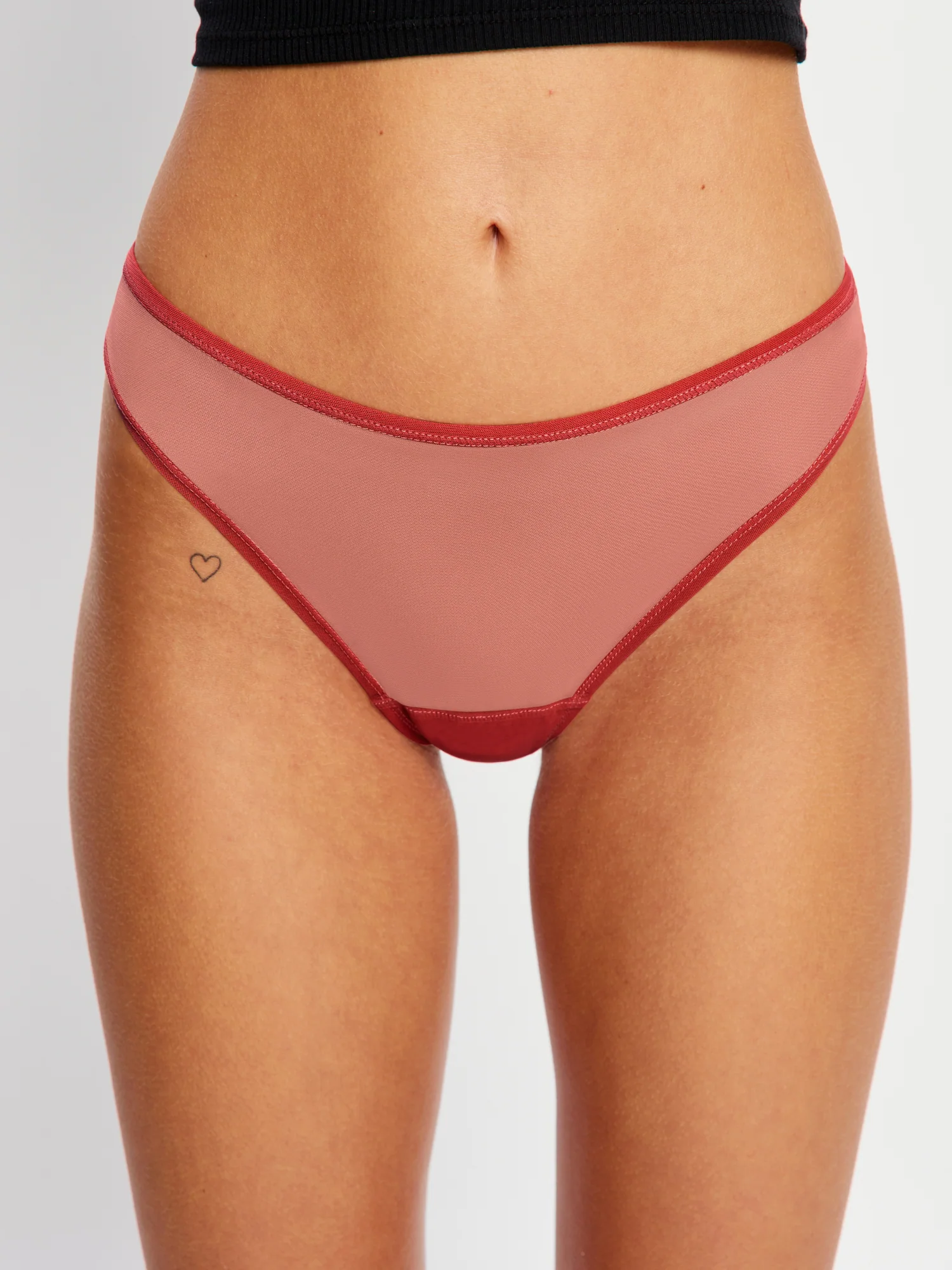 Barely There Thong Moisture Wicking Baked Apple Pink - Image 6