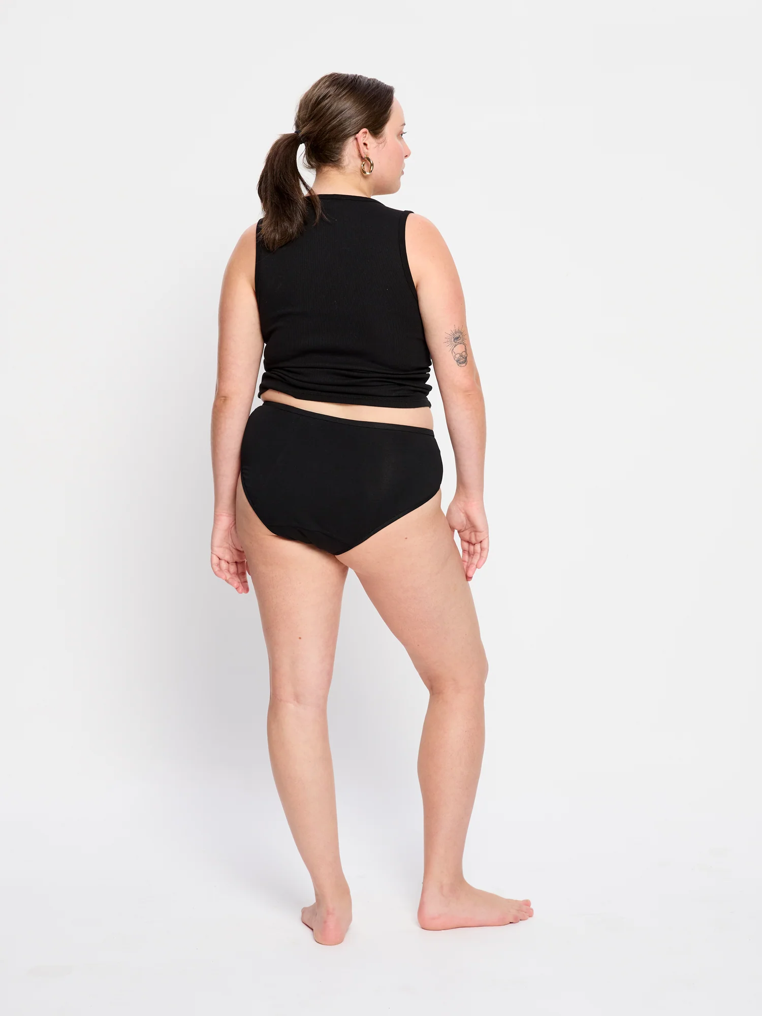 Basic Mid-Rise Super Black 3 Pack - Image 5