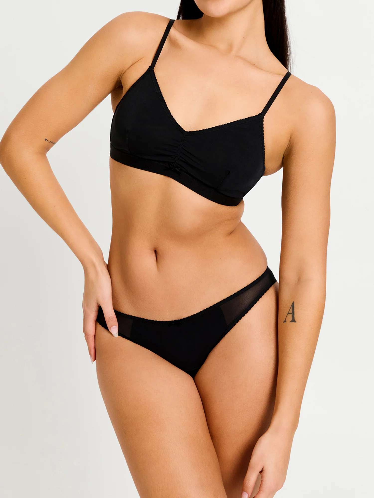 Bianca Bralette Noir Black - Image 2