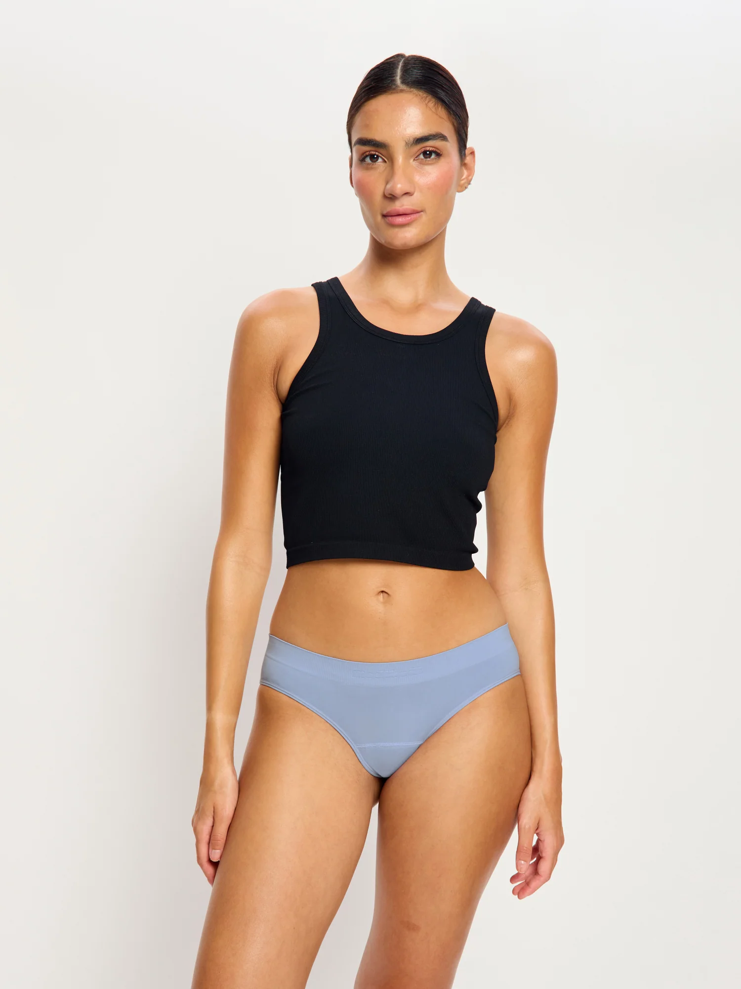 ModiComfort Seamless Boyleg Light Blue Aura 3 Pack - Image 4