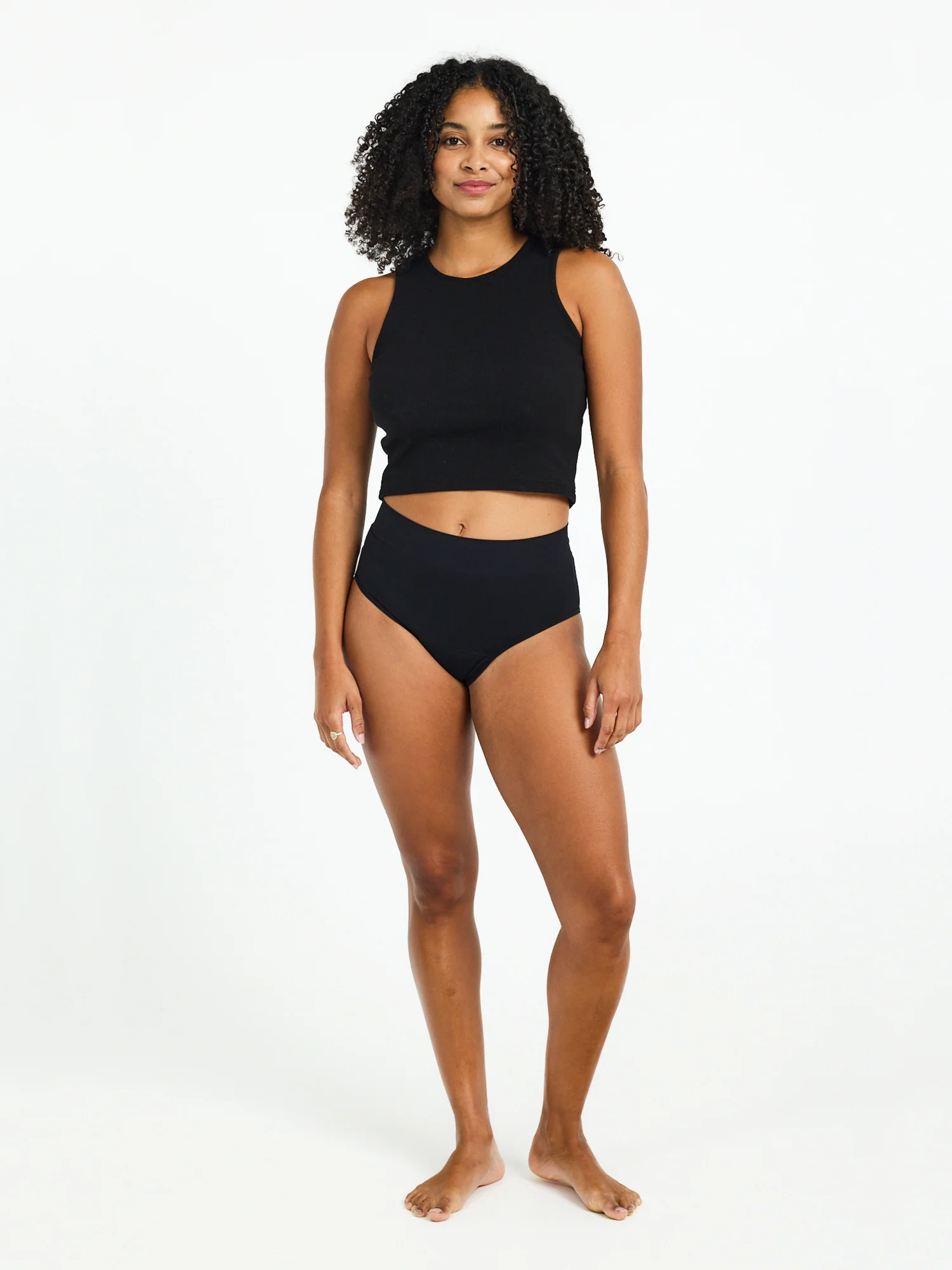 ModiComfort Seamless Full Brief Light Black 3 Pack - Image 4