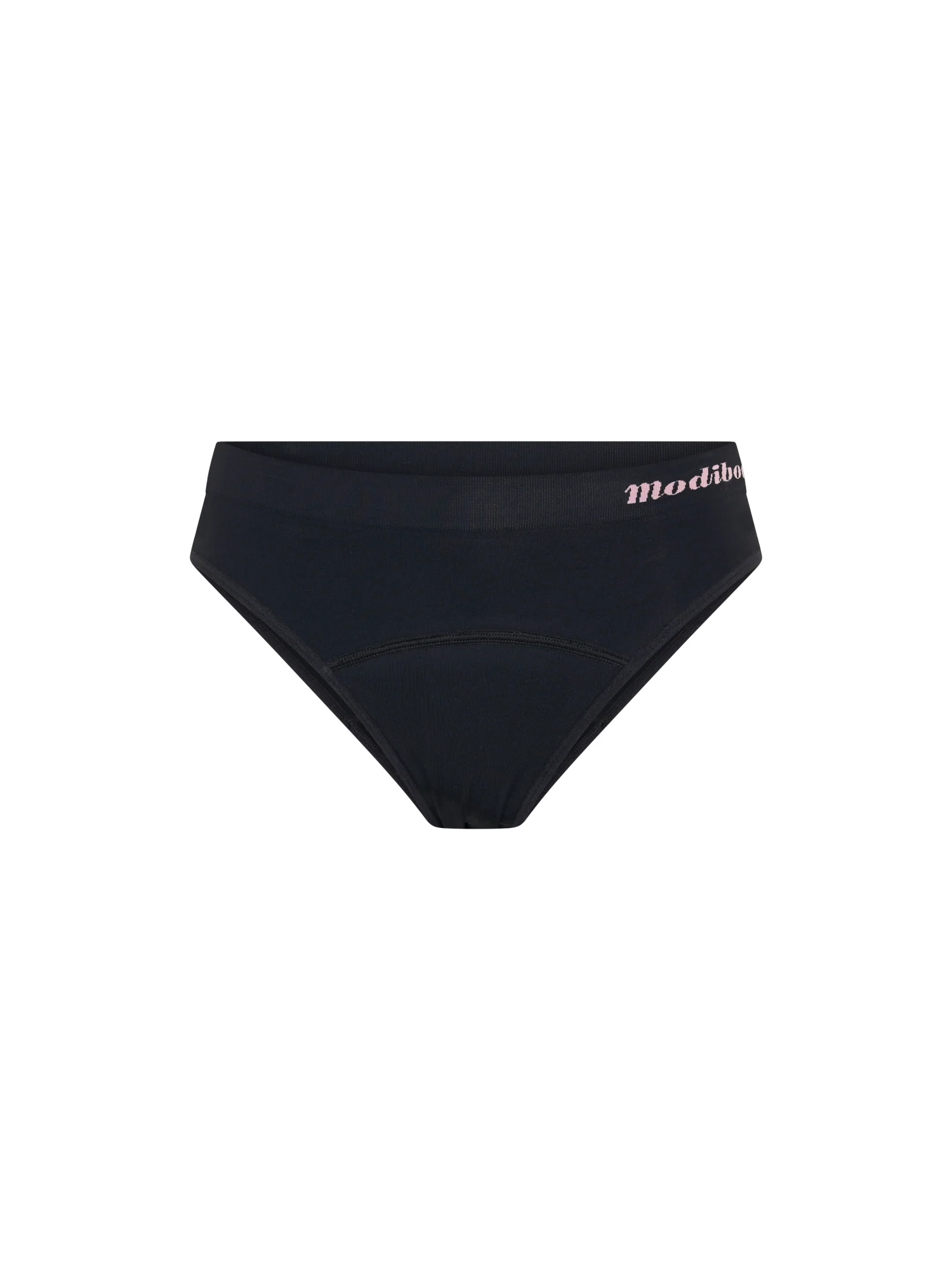 ModiComfort Seamless Teen Hipster Bikini Moderate Black 3 Pack - Image 8