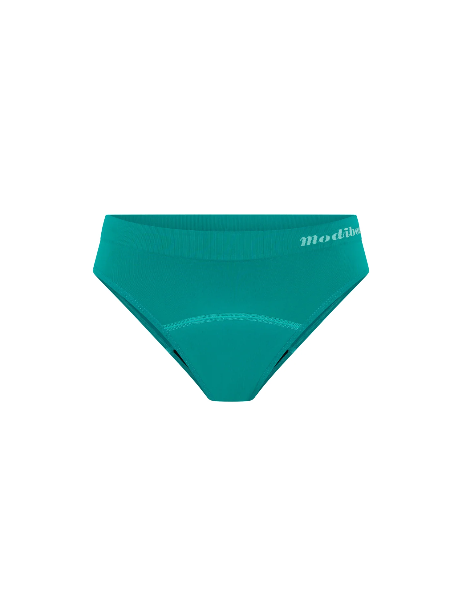 ModiComfort Seamless Teen Hipster Bikini Moderate Enchanted Green 2 Pack - Image 7