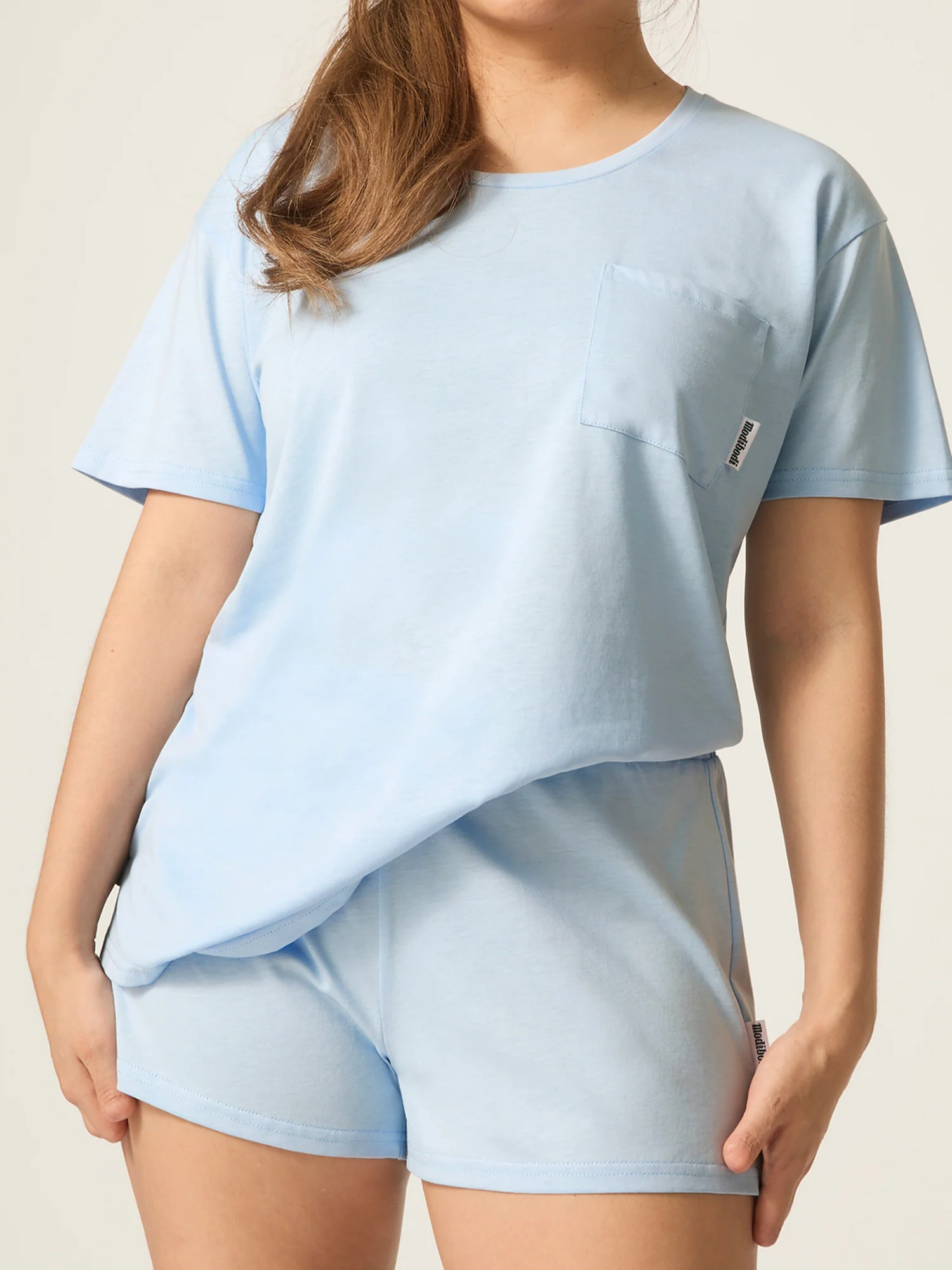 ModiDry T-Shirt Sleep Set Cashmere Blue