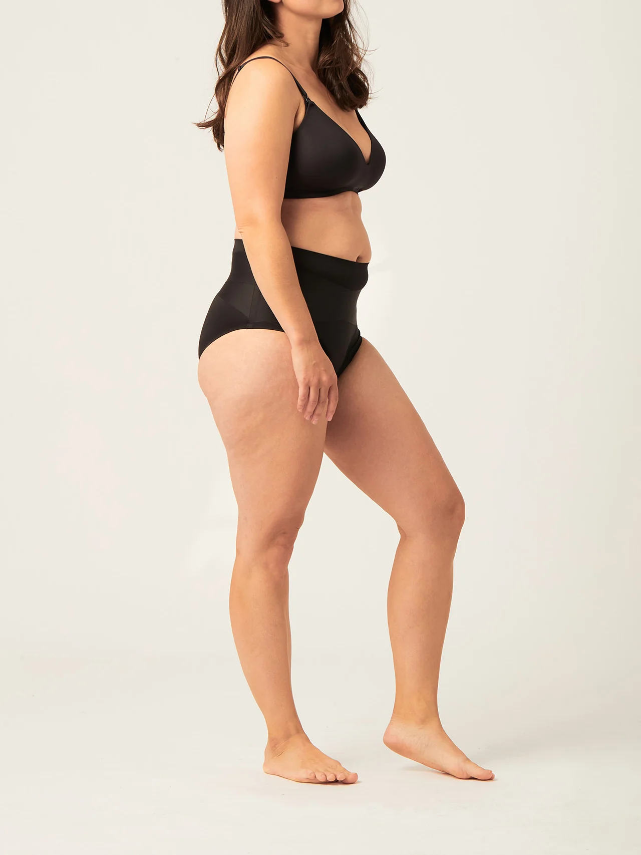 Postpartum Control Brief Moderate Black - Image 2