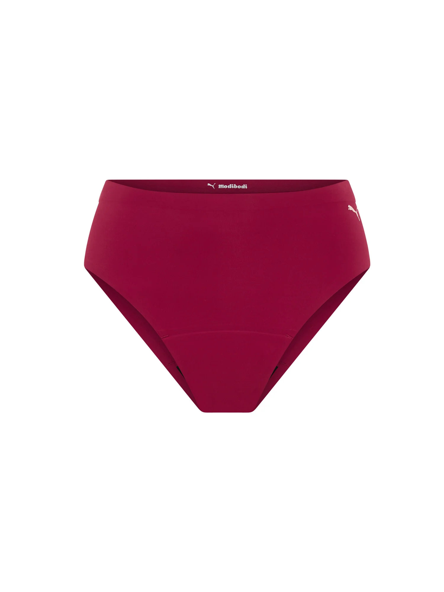 Puma X Modibodi Seamfree Active Bikini Moderate Ruby Shimmer - Image 6