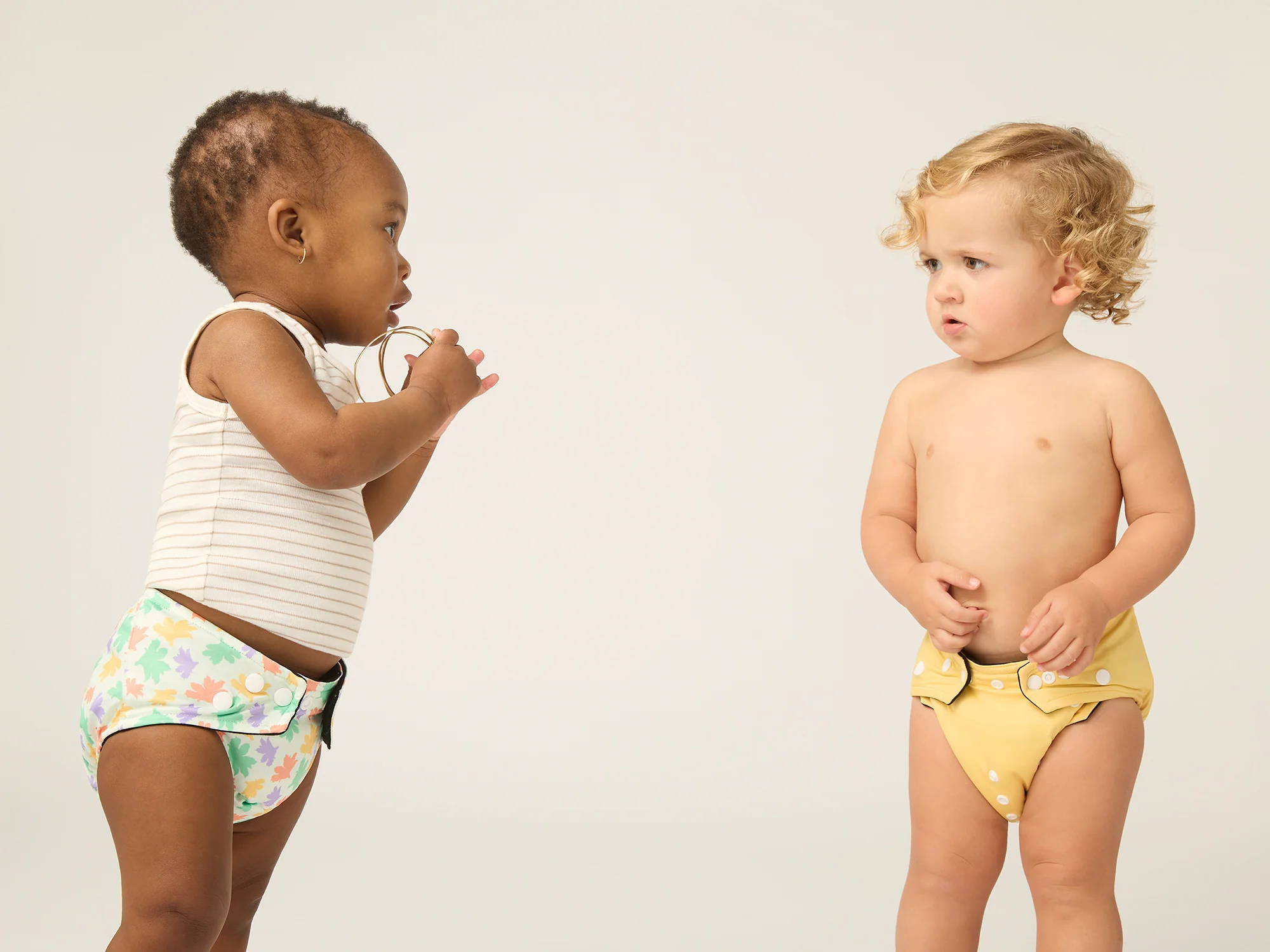 Reusable Nappy 4 Pack Abstract Bright - Image 13