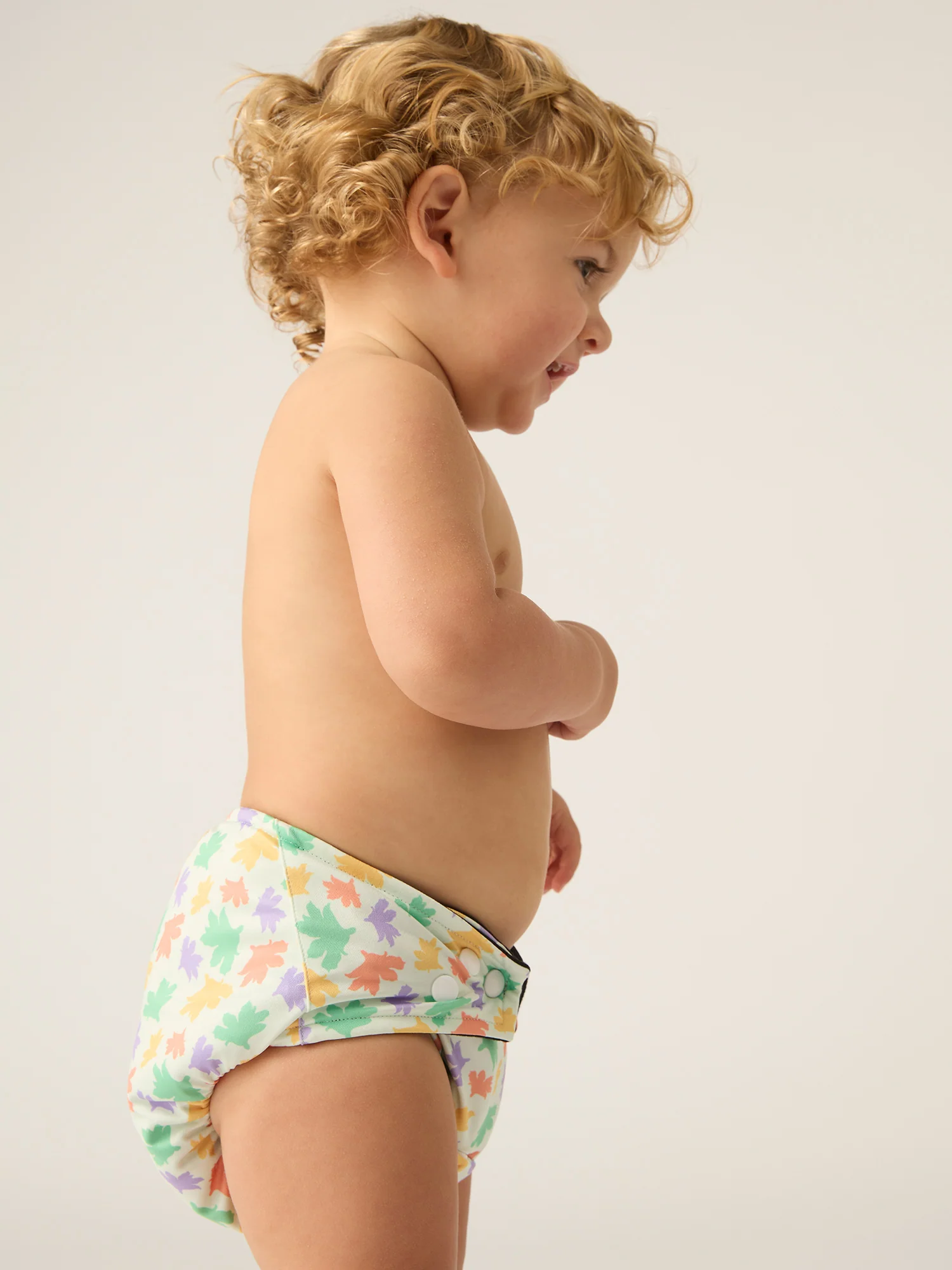 Reusable Nappy 4 Pack Abstract Bright - Image 18