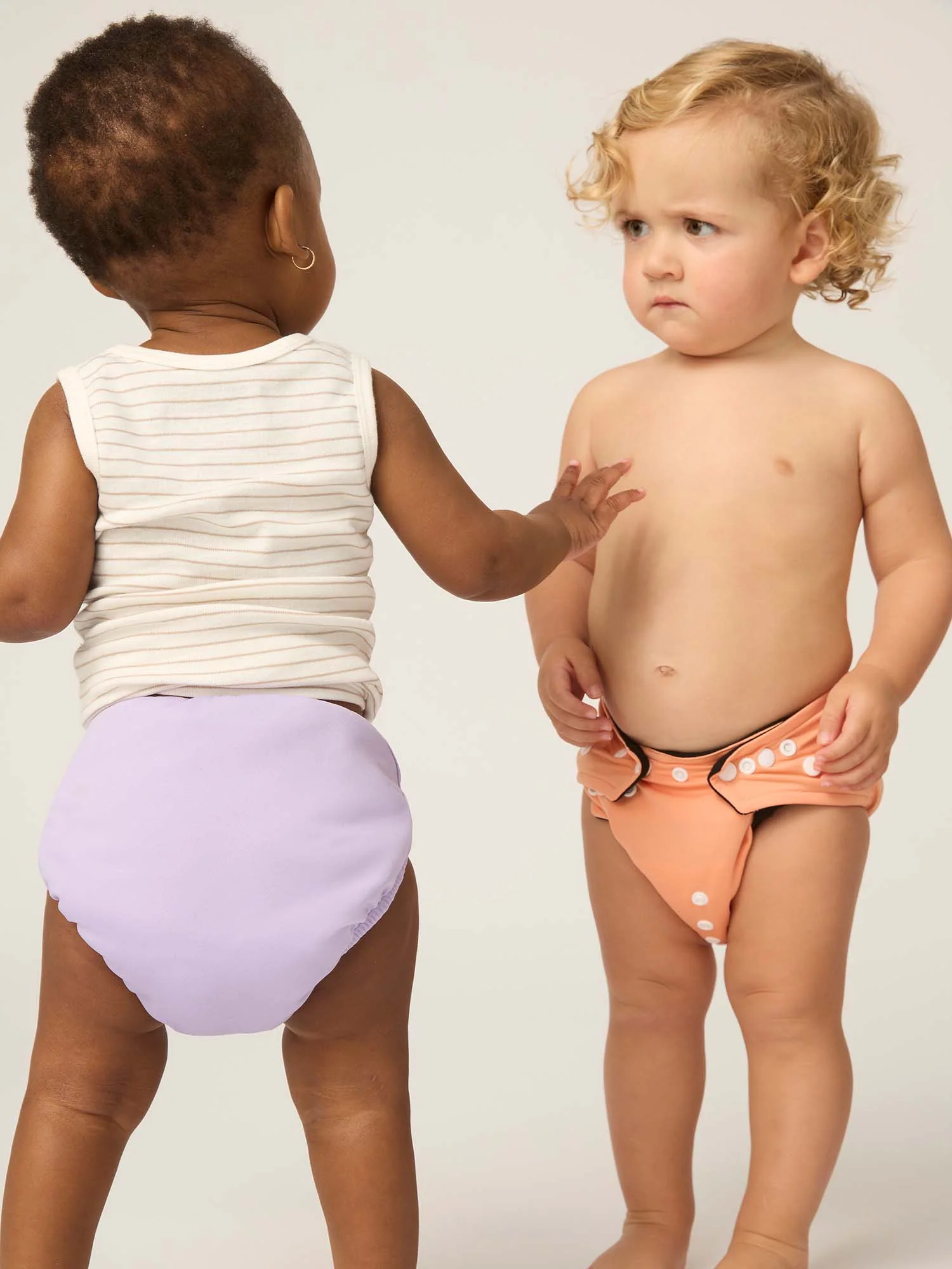 Reusable Nappy 4 Pack Abstract Bright - Image 22