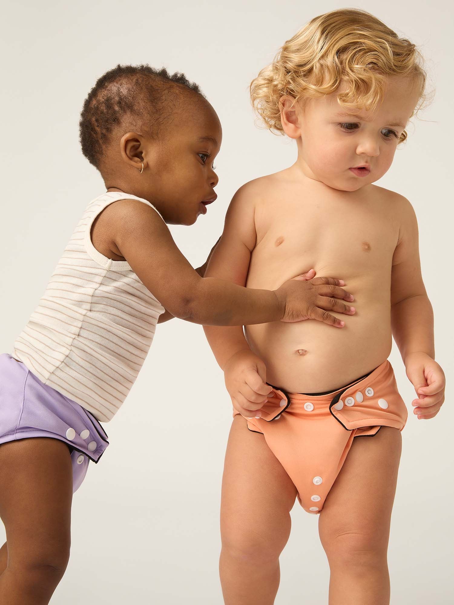 Reusable Nappy 4 Pack Abstract Bright - Image 26