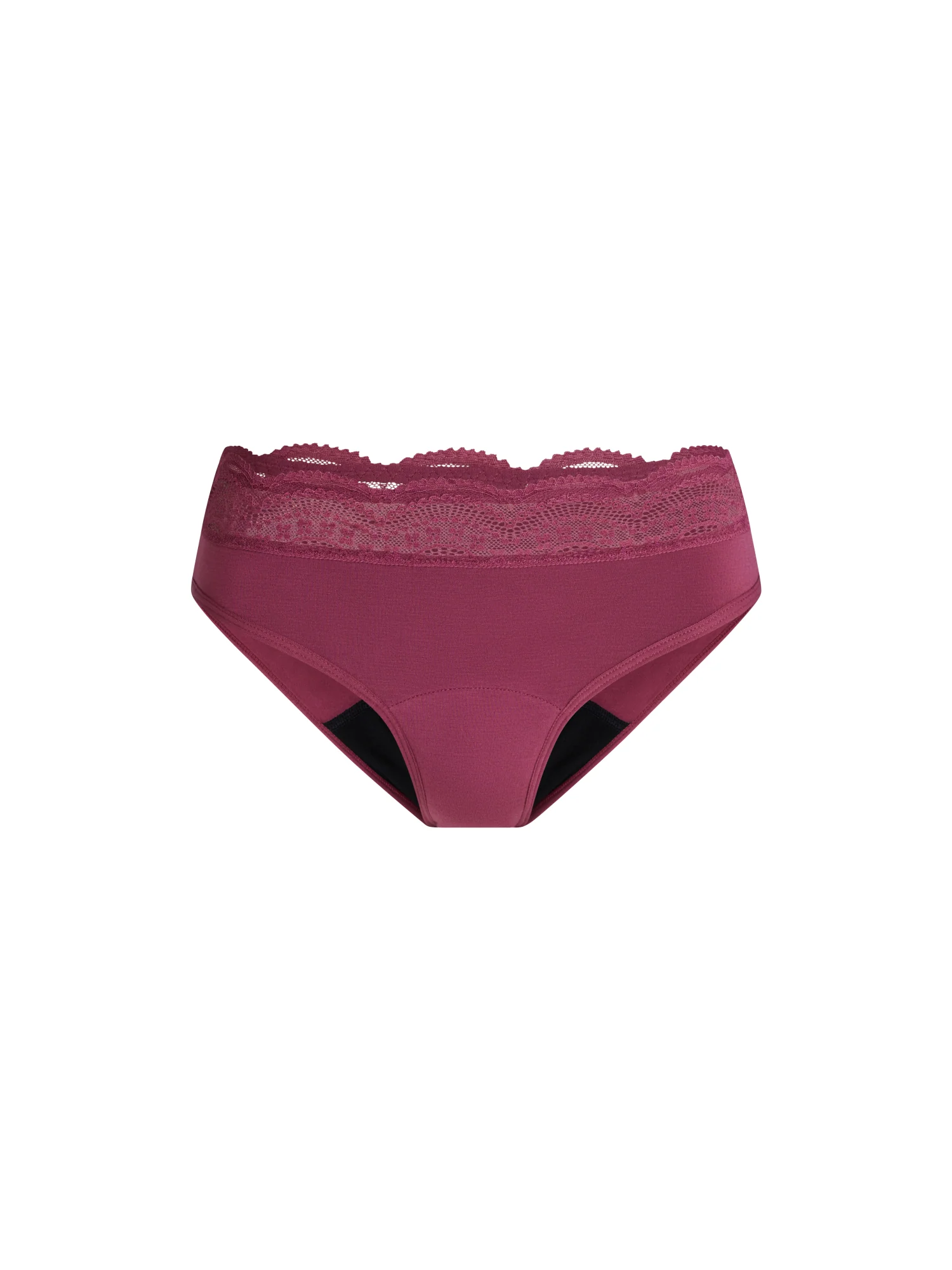 Sensual Hi Waist Bikini Moderate Plum Purple - Image 7