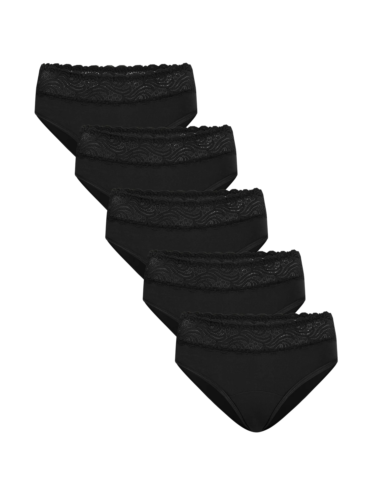 Sensual Hi Waist Bikini Multi-Absorbency 5 Pack - Image 7