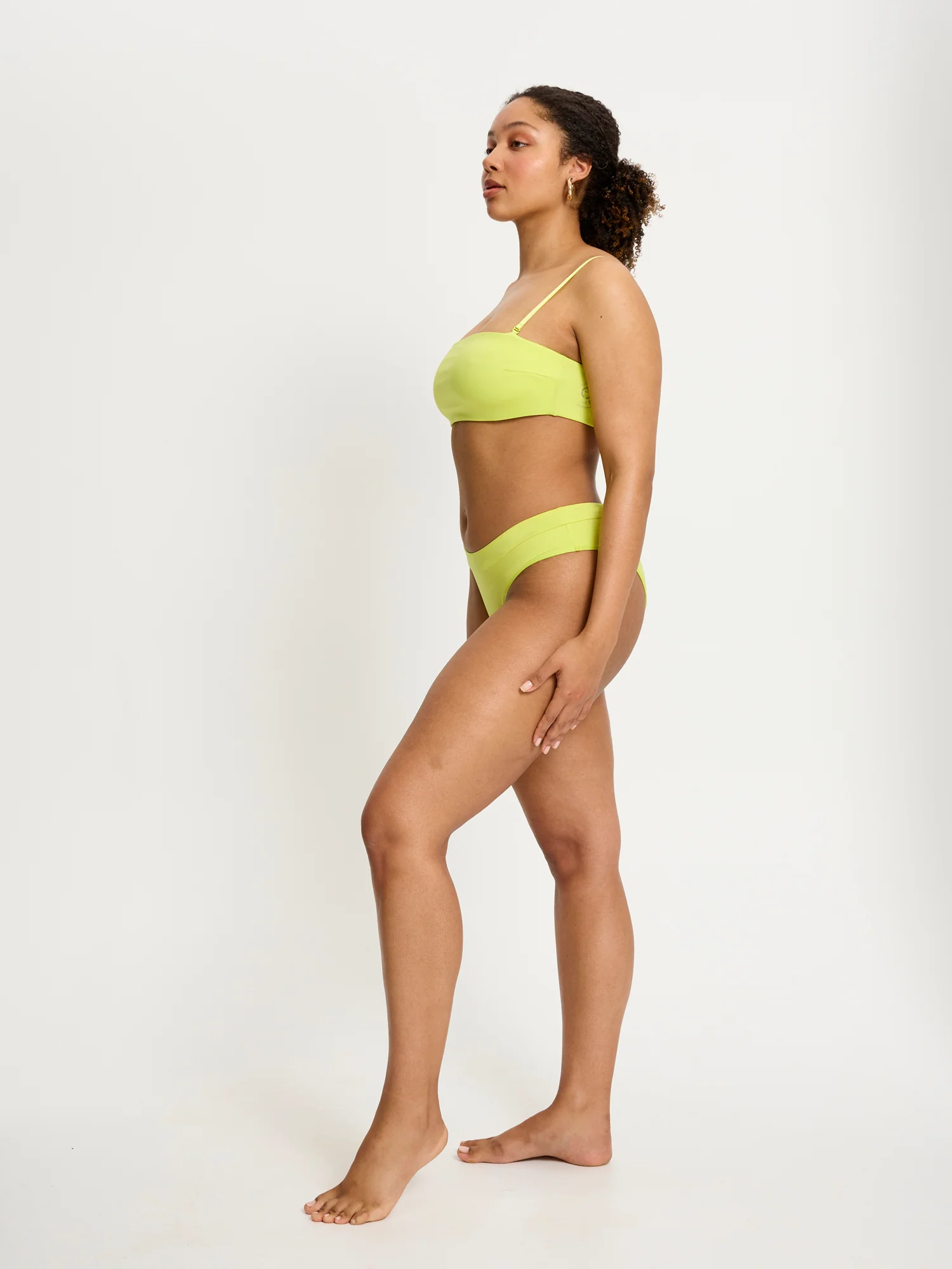 SmileyWorld® | Modibodi Bandeau Bralette Acid Yellow - Image 2