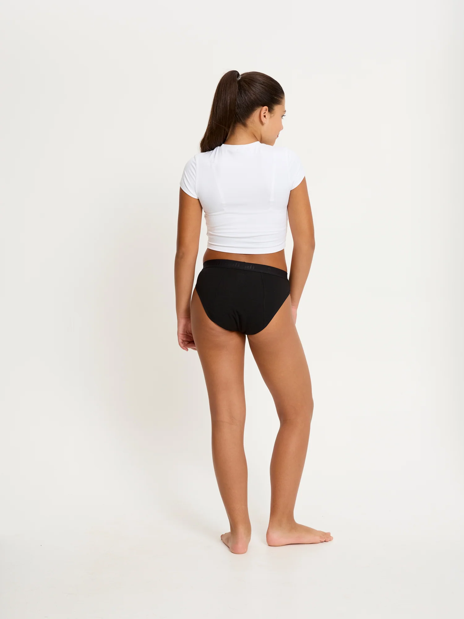 Teen Hipster Bikini Moderate Black - Image 4