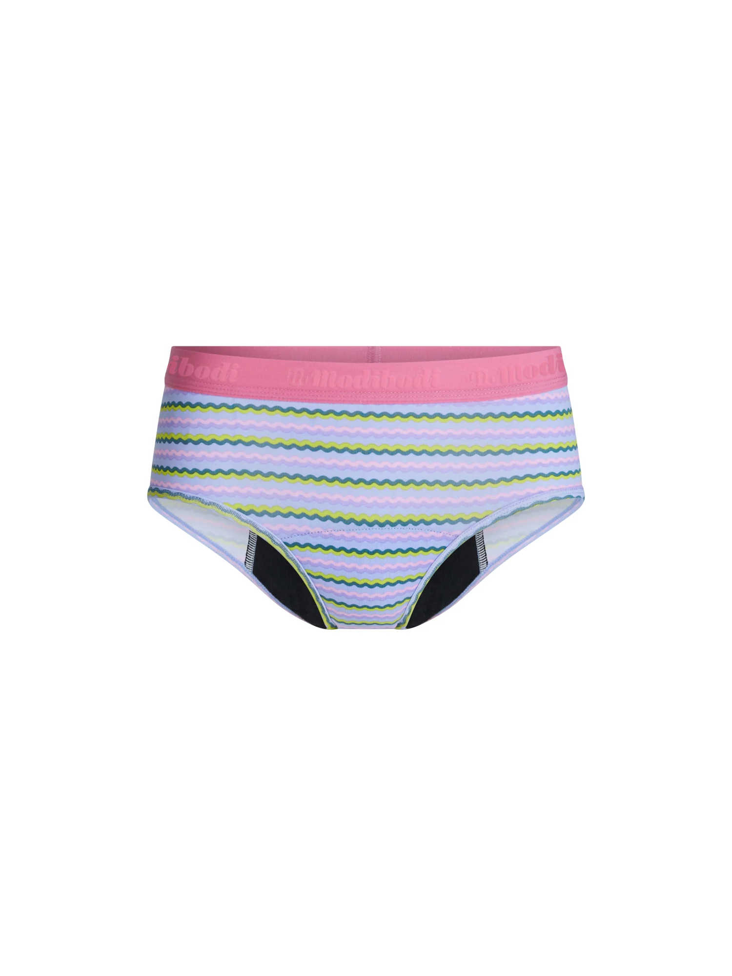 Teen Hipster Boyleg Moderate Grapefruit Stripe - Image 7