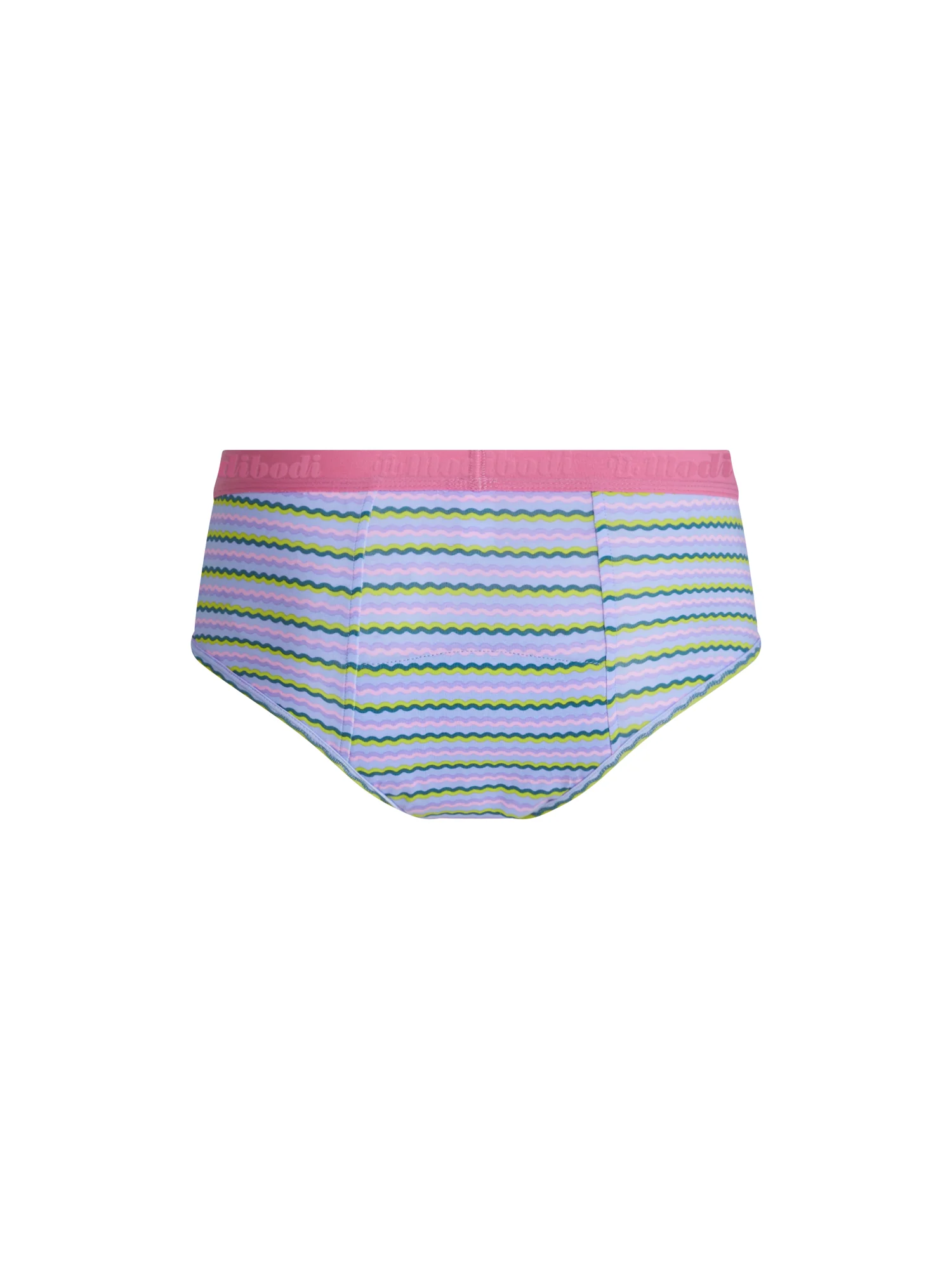 Teen Hipster Boyleg Moderate Grapefruit Stripe - Image 8